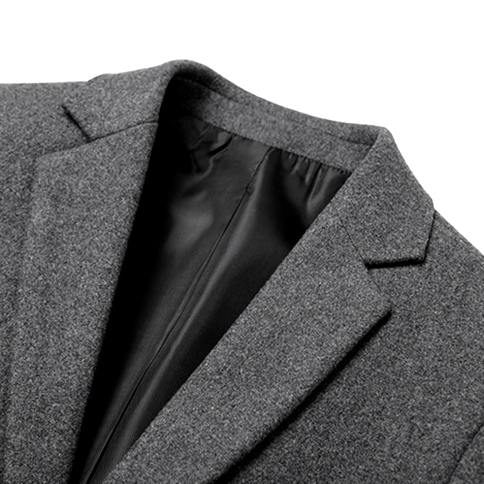 High Quality Men'S Two Buttons Lapel Suit Coat Wool Blends Casual Blazers Men Solid Business Casual Mens Coats and Jackets 2021